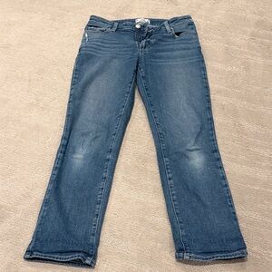 PAIGE Bootcut Jeans in Medium Blue Wash
